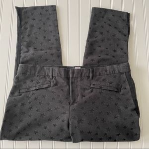 GAP Star Patterned Skinny Pants - Black